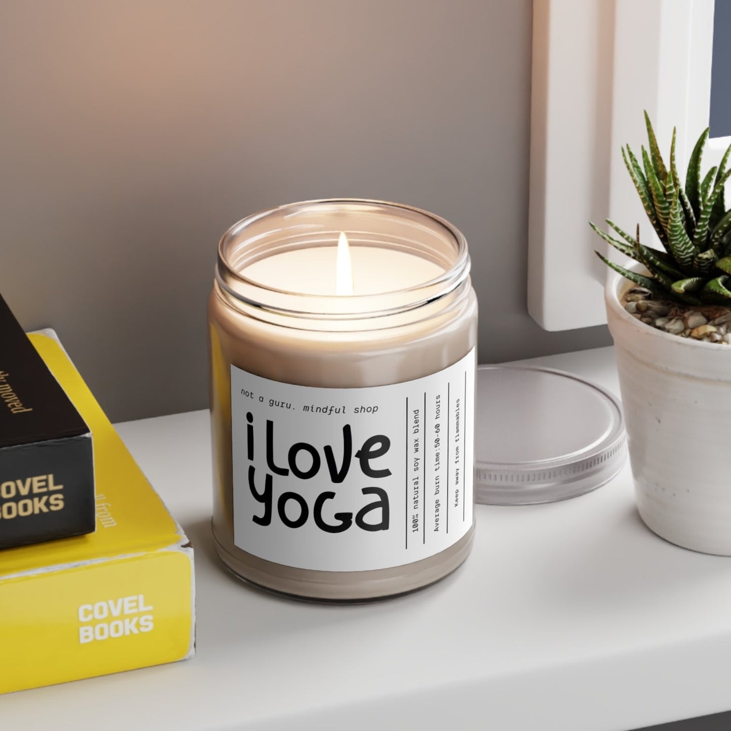 I Love Yoga Scented Candles