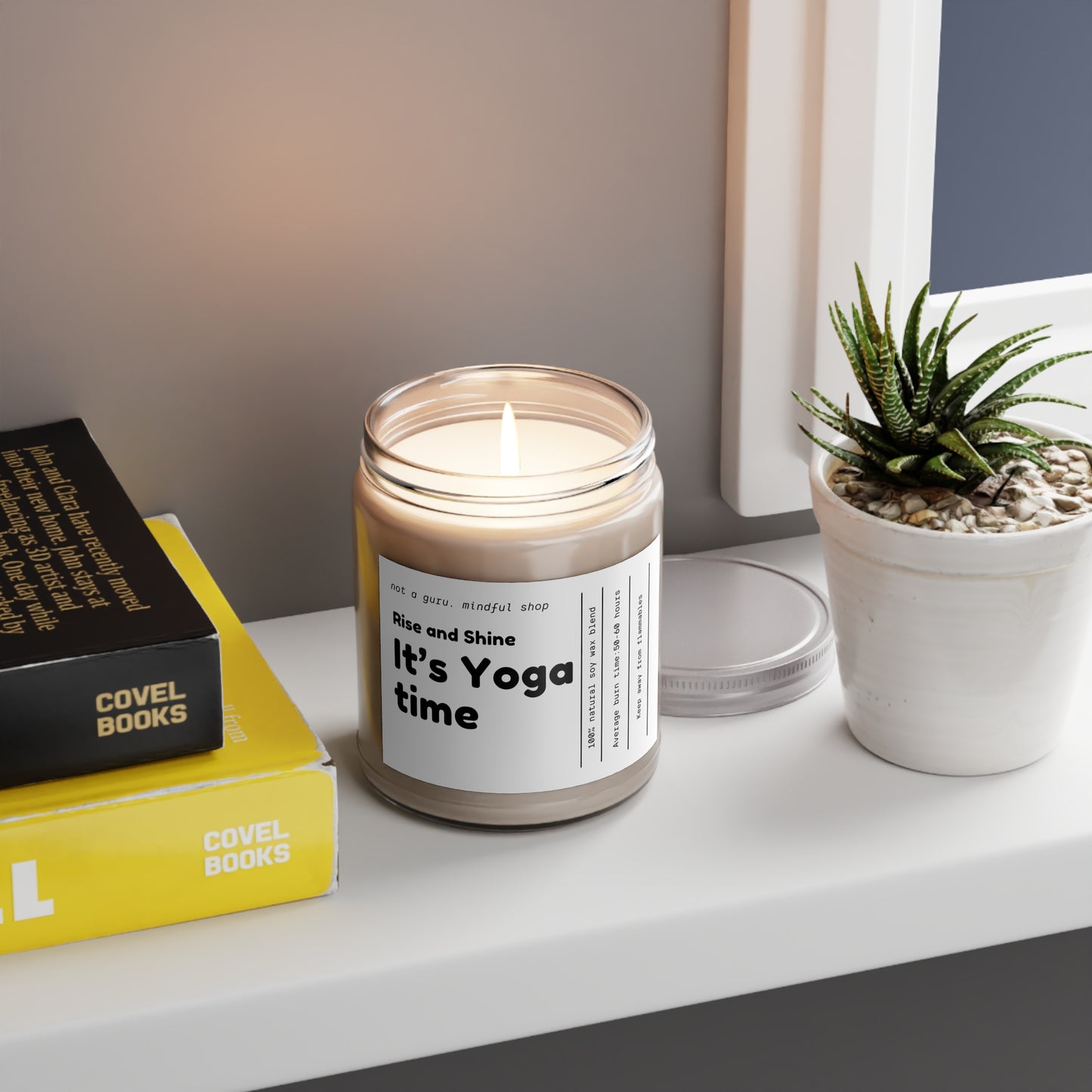 Rise And Shine It's Yoga Time Scented Candles