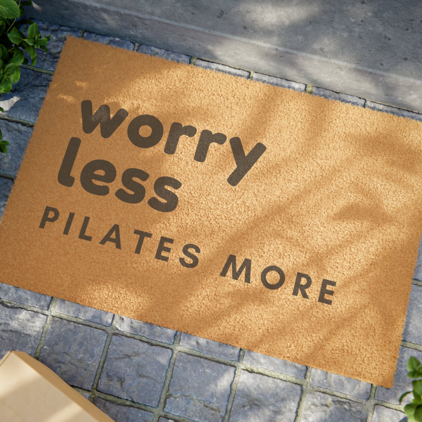 Worry Less Pilates More - Pilates Doormat