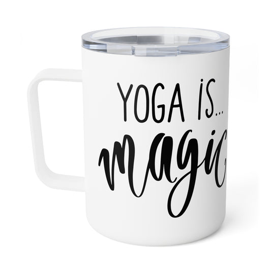 Yoga is Magic Stainless Steel Mug