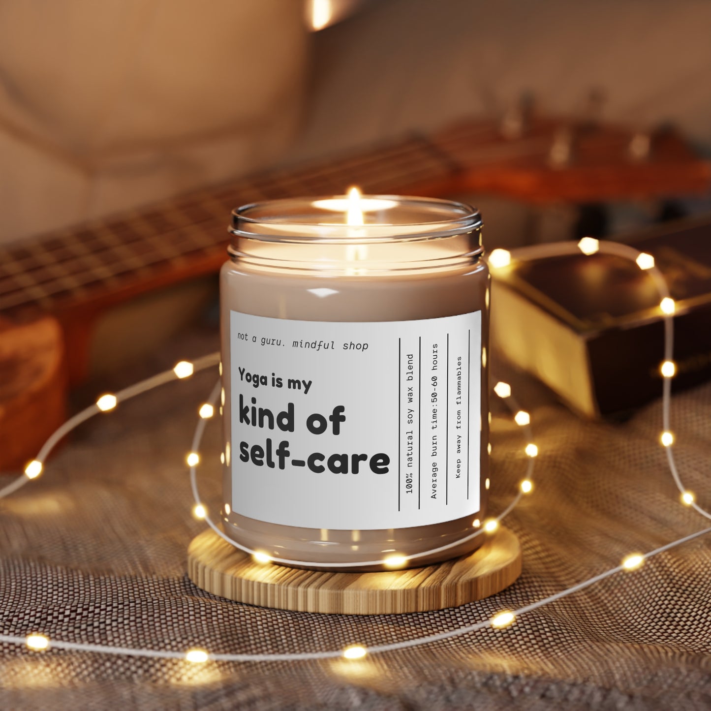 Yoga is My Kind of Self-Care Scented Candles