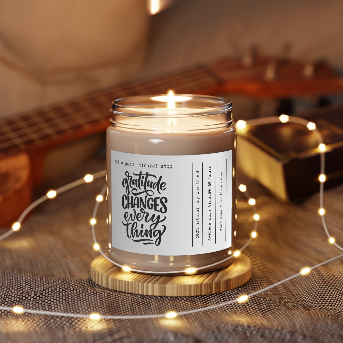 Gratitude Changes Everything Scented Candles