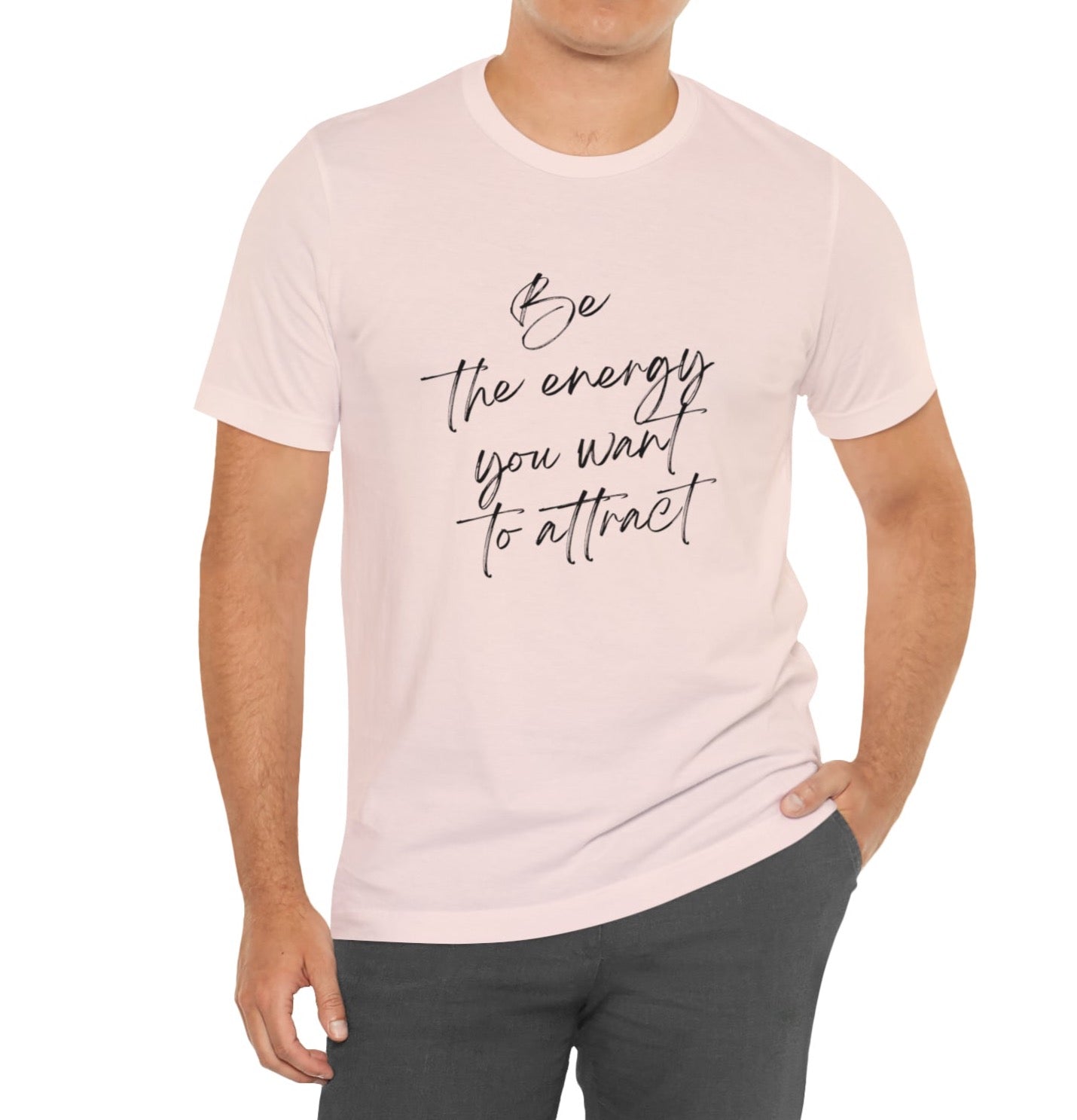 Be the change you want to see in the world Unisex Jersey Short Sleeve Tee