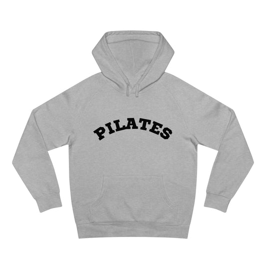 Pilates Unisex Heather Gray Hoodies