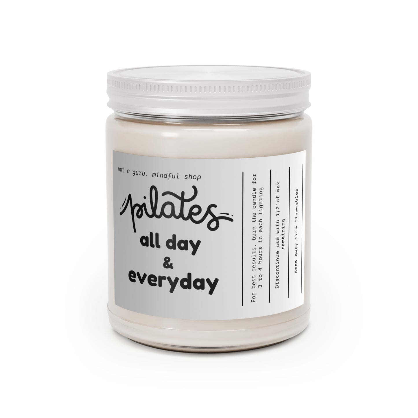 Pilates All Day & Everyday Scented Candles