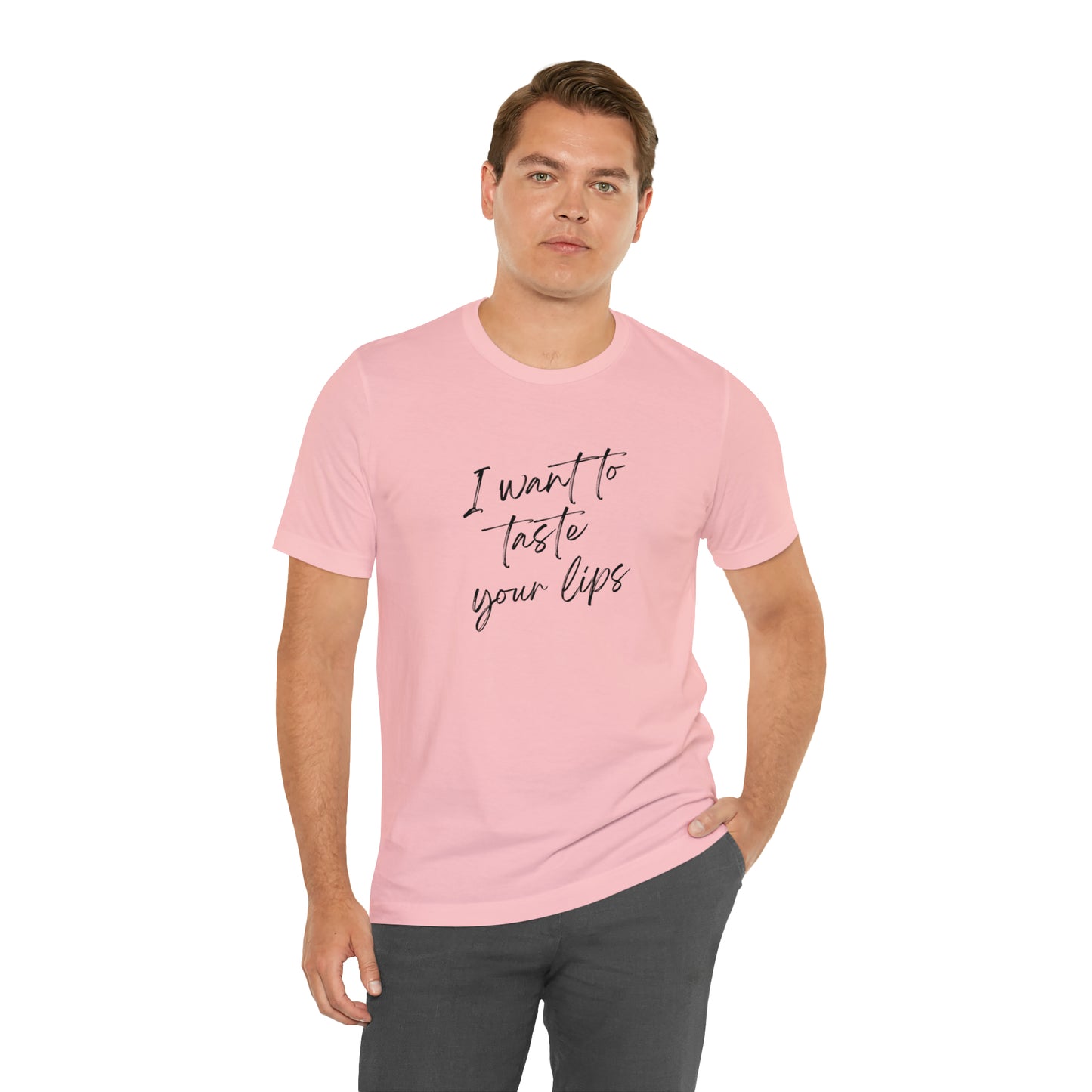 I Want to Taste your Lips Jersey Short Sleeve T-shirt