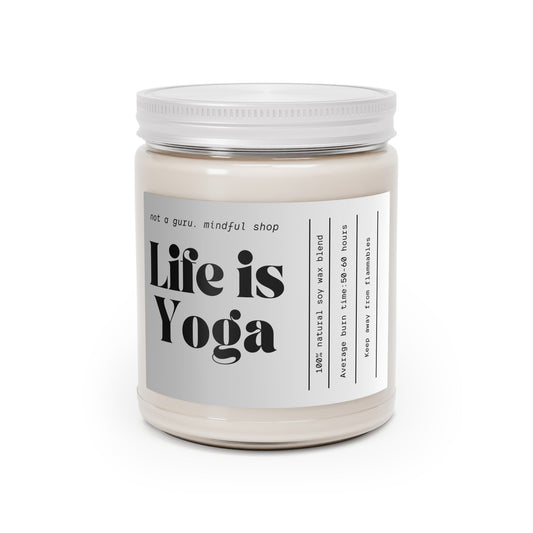 Life is Yoga Scented Candles