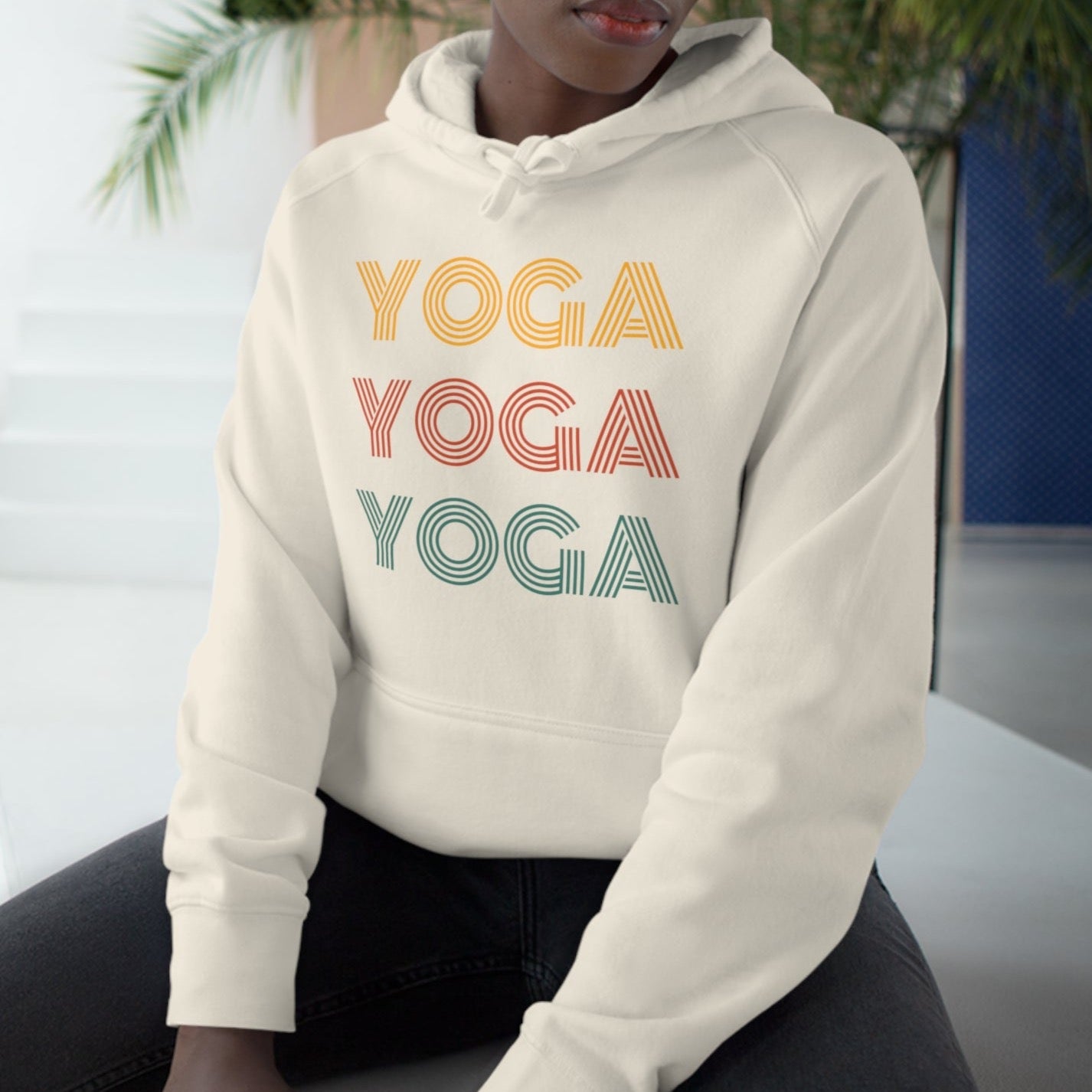 Retro Yoga Unisex Hoodies