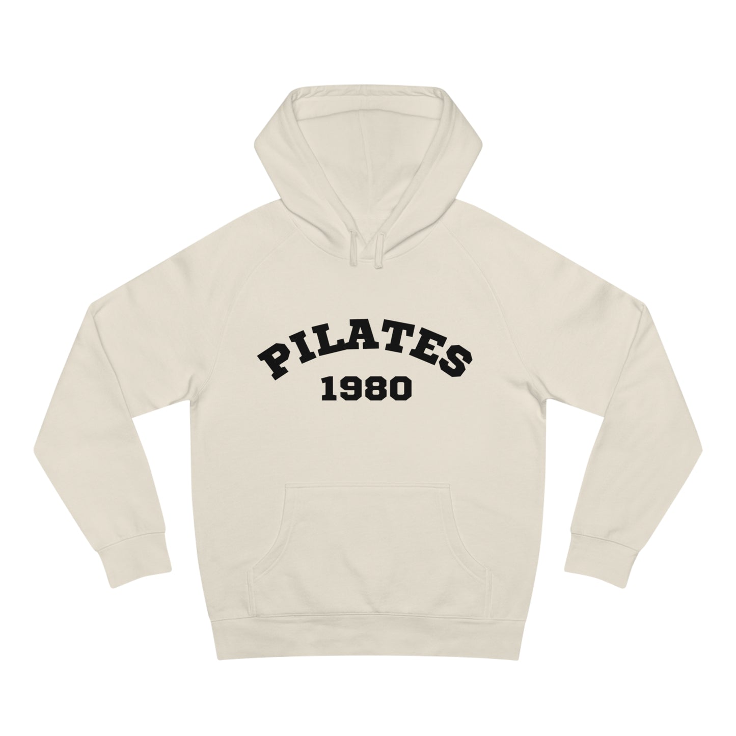 Pilates 1980 Unisex Ecru Hoodies 