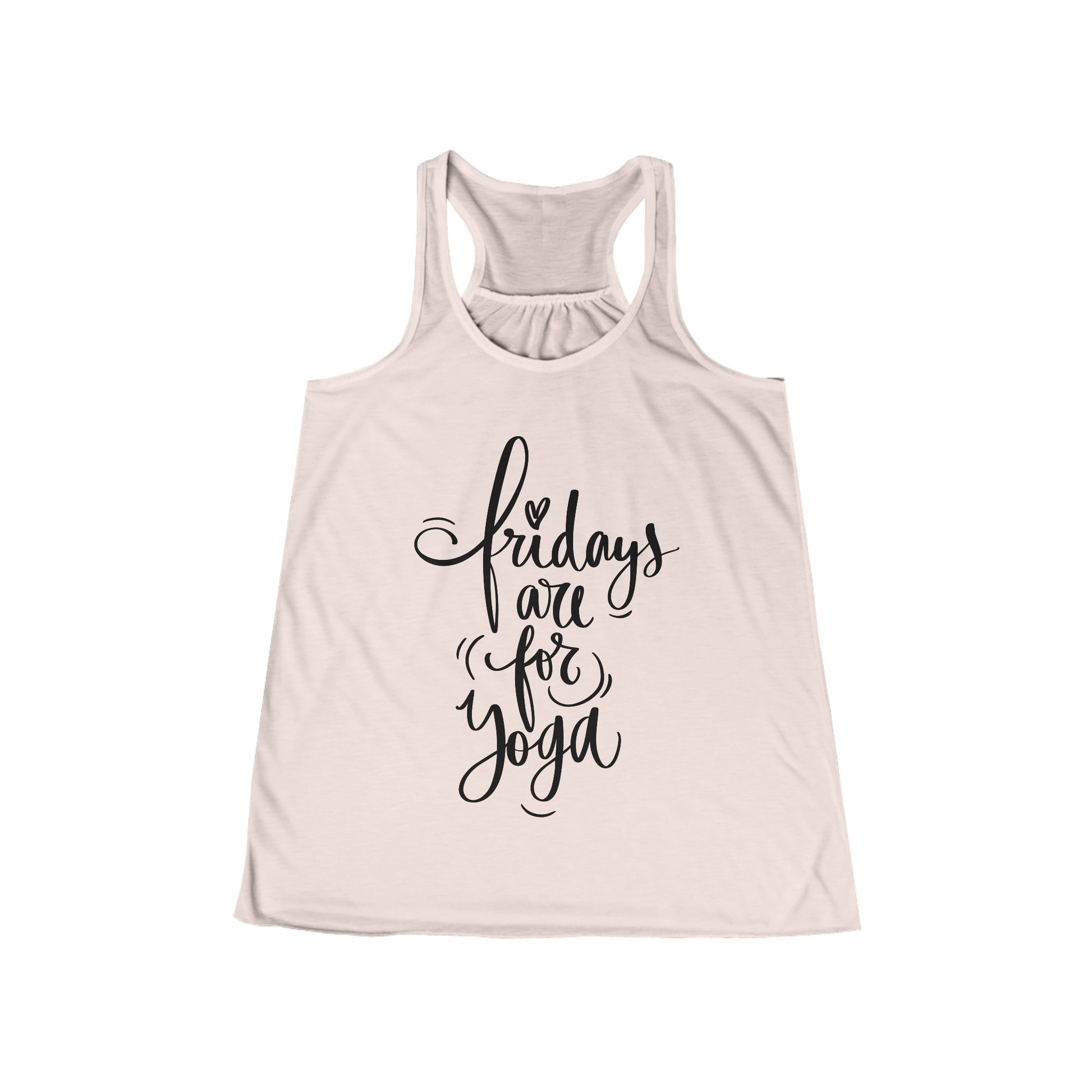 Fridays Are For Yoga Pink Tank Top