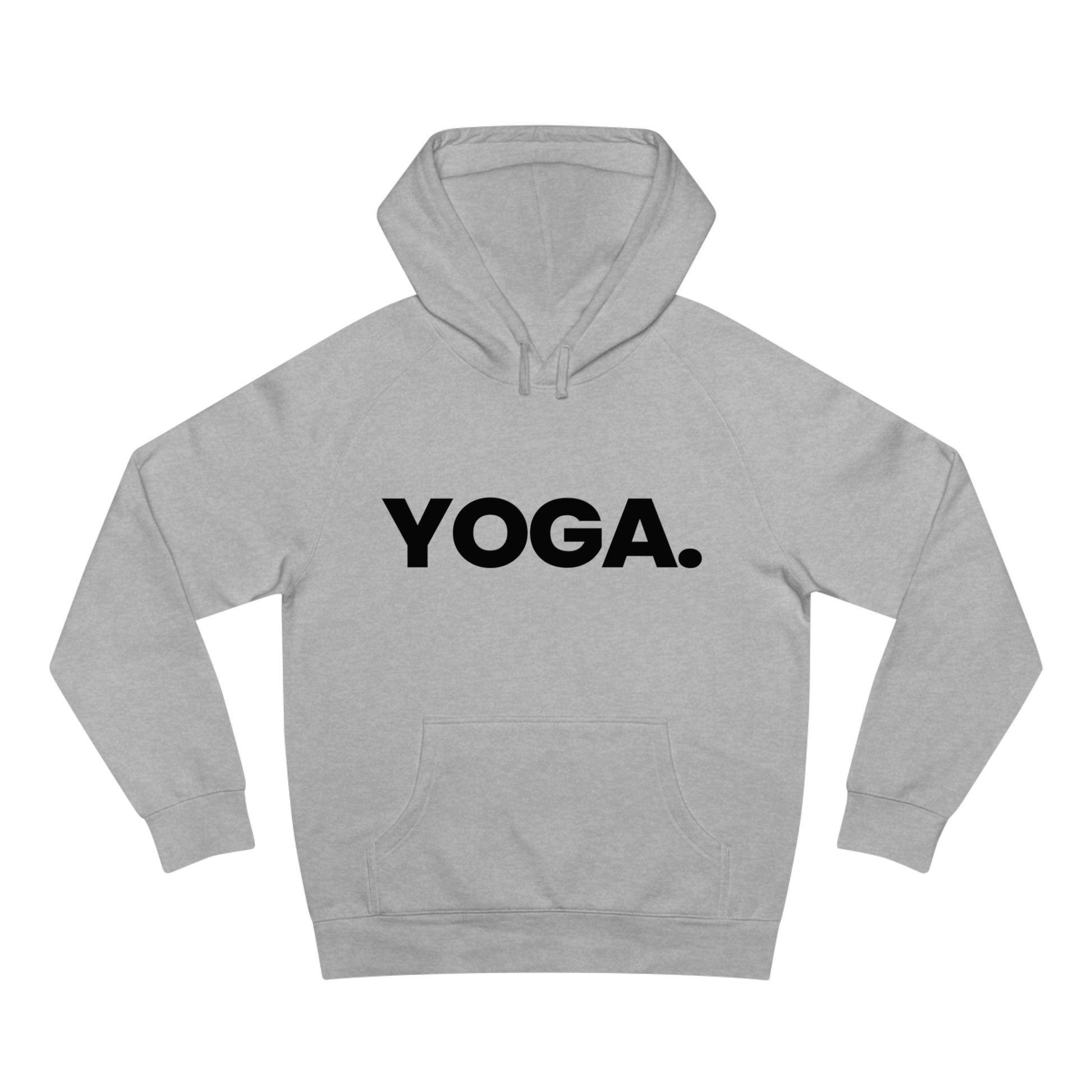 Yoga. Gray Hoodies