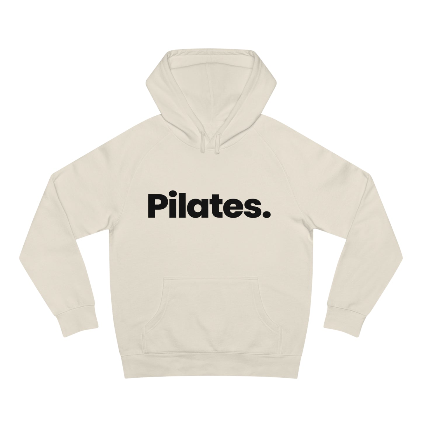 Pilates. Unisex Ecru Hoodies