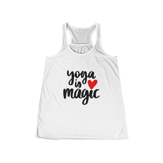 Yoga is Magic White Tank Top