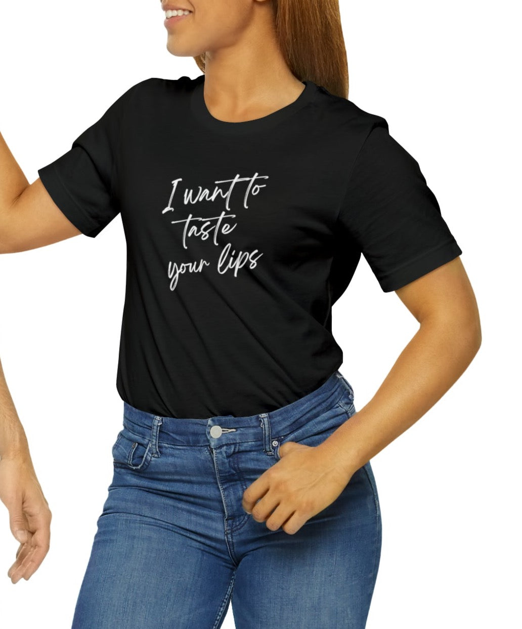 I Want to Taste your Lips Jersey Short Sleeve T-shirt