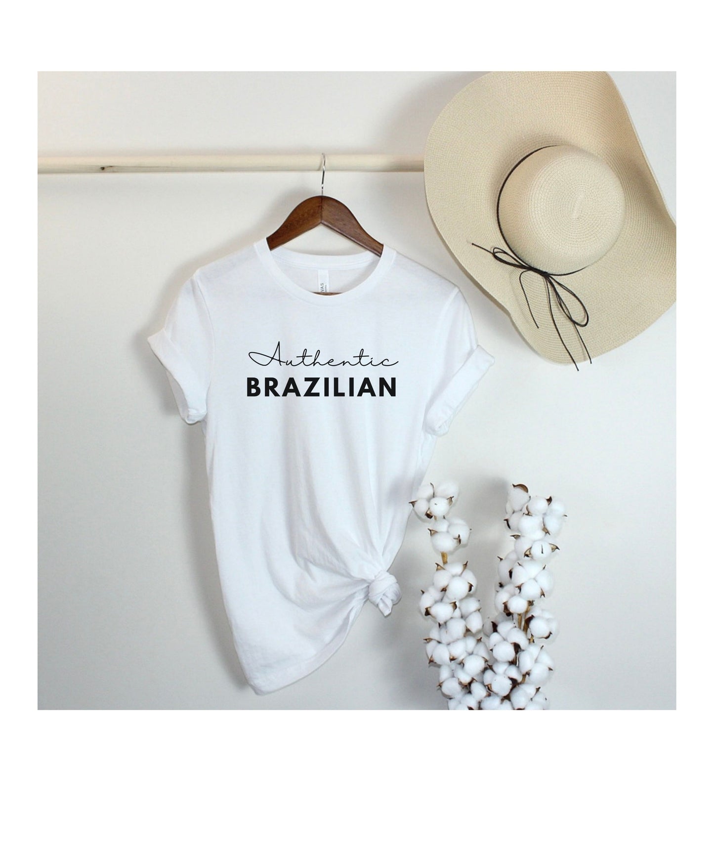 Authentic Brazilian Tee - Camiseta Brasileira