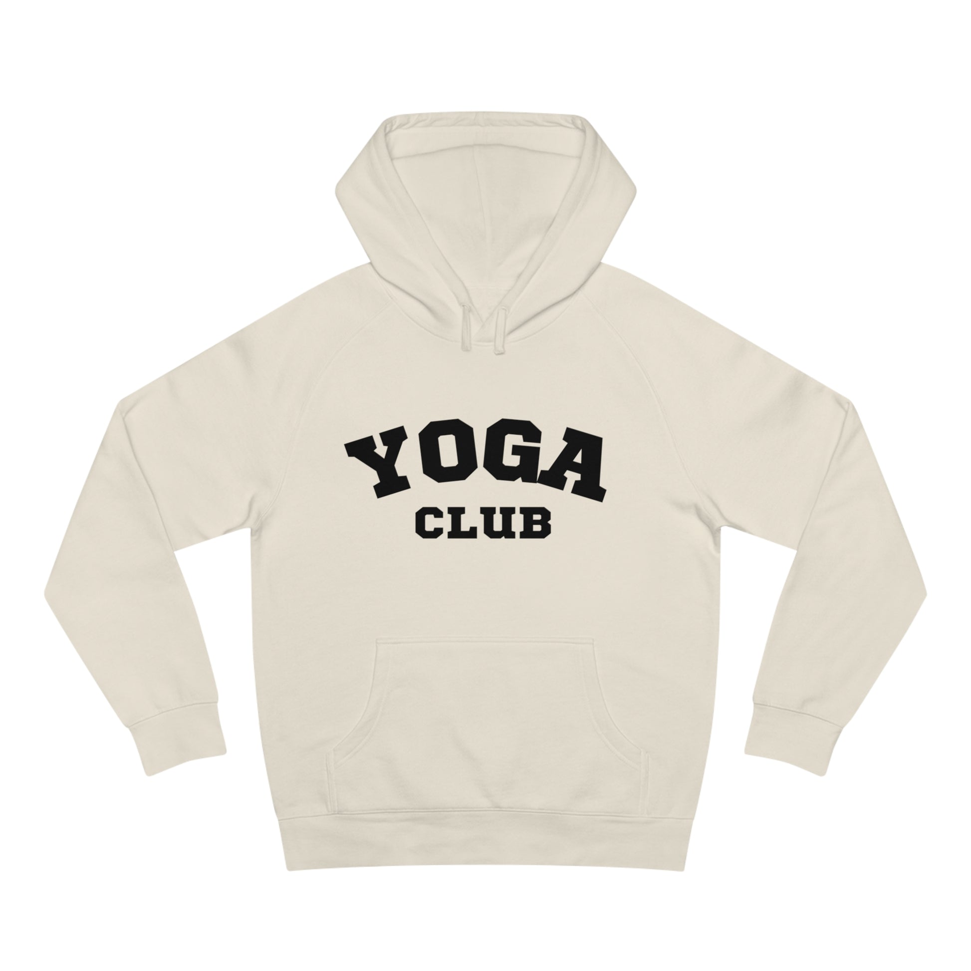 Yoga Club Unisex Ecru Hoodies