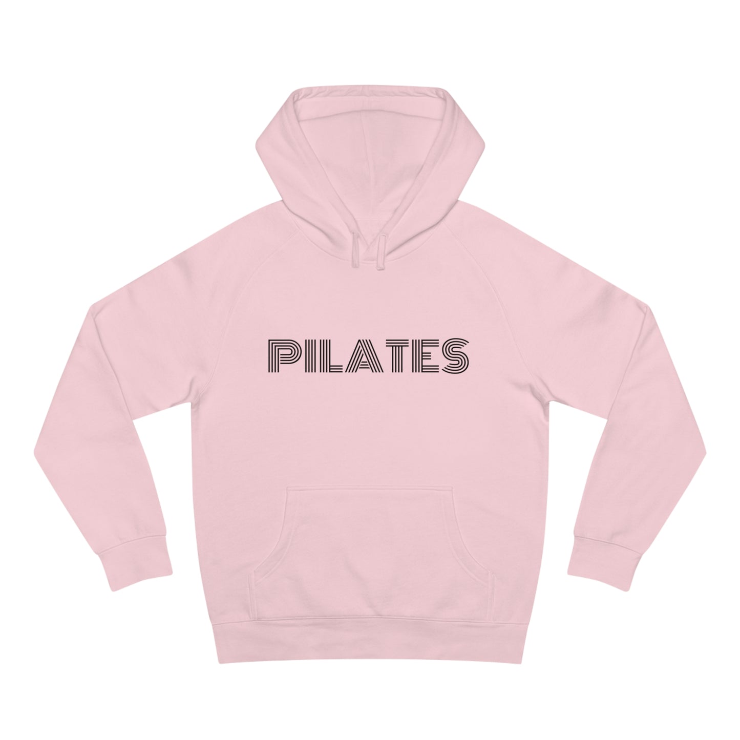 Retro Pilates Pink Hoodies