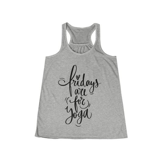 Fridays Are For Yoga Tank Top