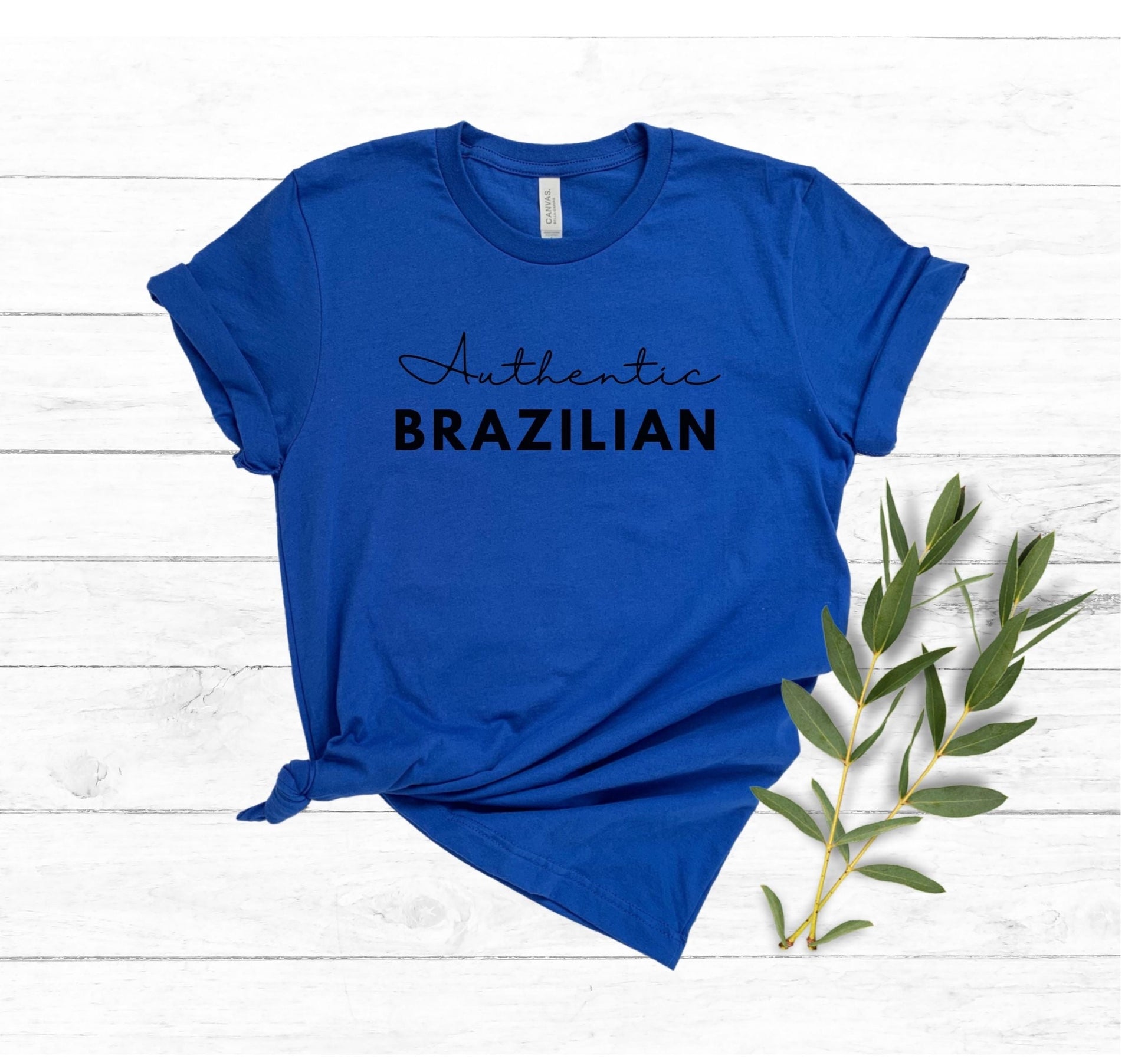 Authentic Brazilian Blue T-shirt