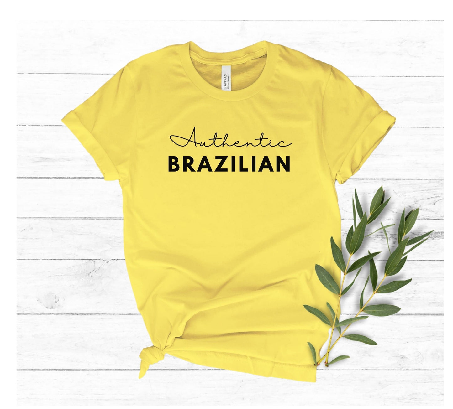Authentic Brazilian Yellow T-shirt