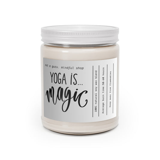 Yoga is Magic Scented Candles