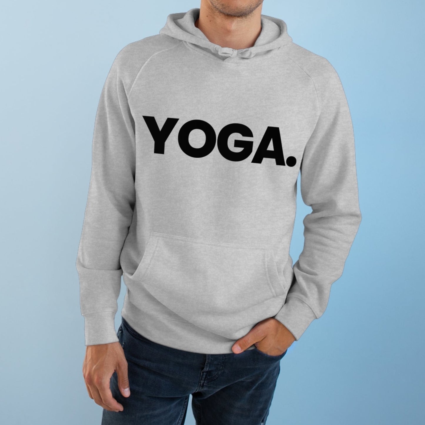 Yoga. Gray Hoodies