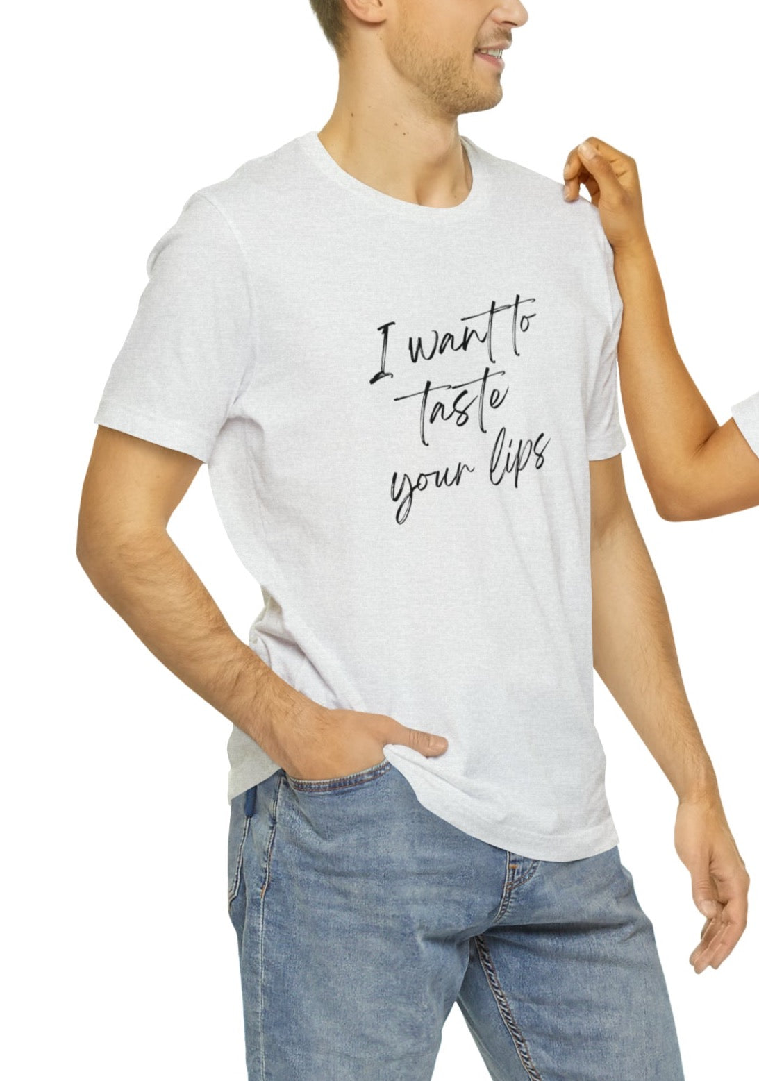 I Want to Taste your Lips Jersey Short Sleeve T-shirt