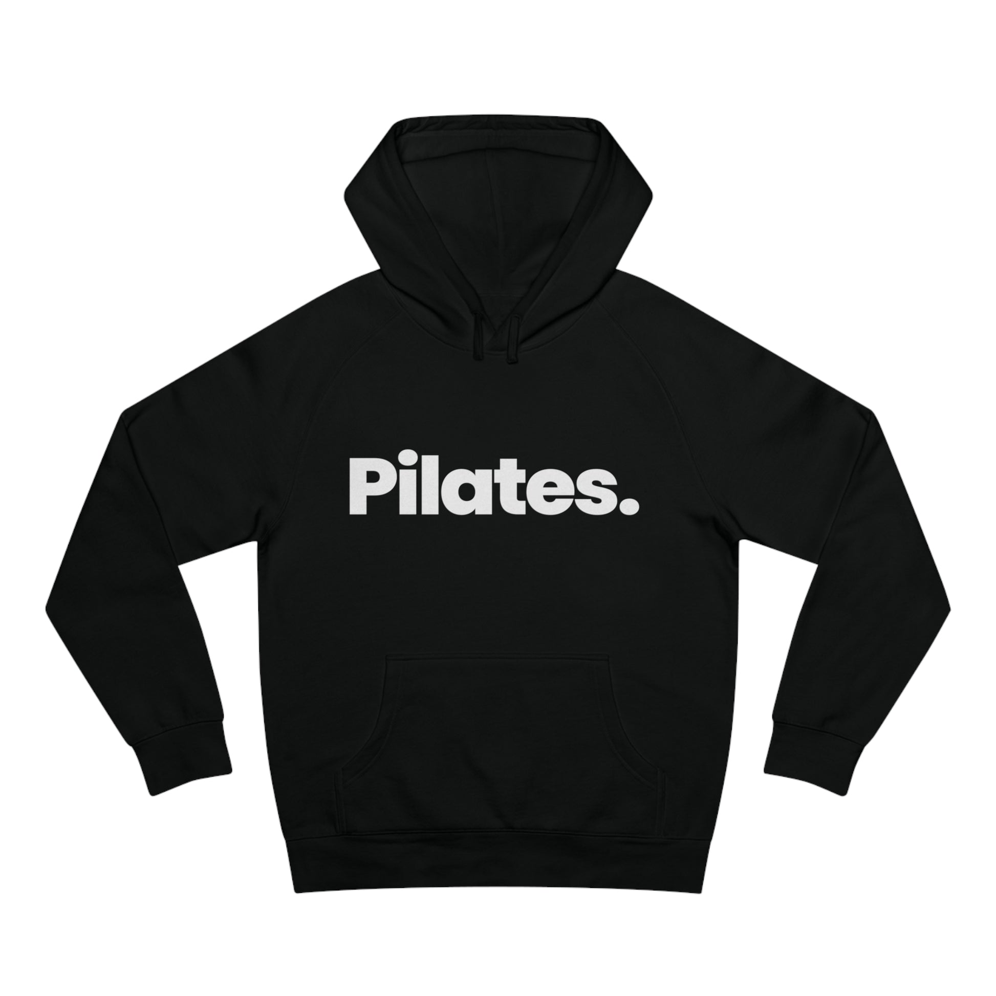 Pilates. Unisex Black Hoodies