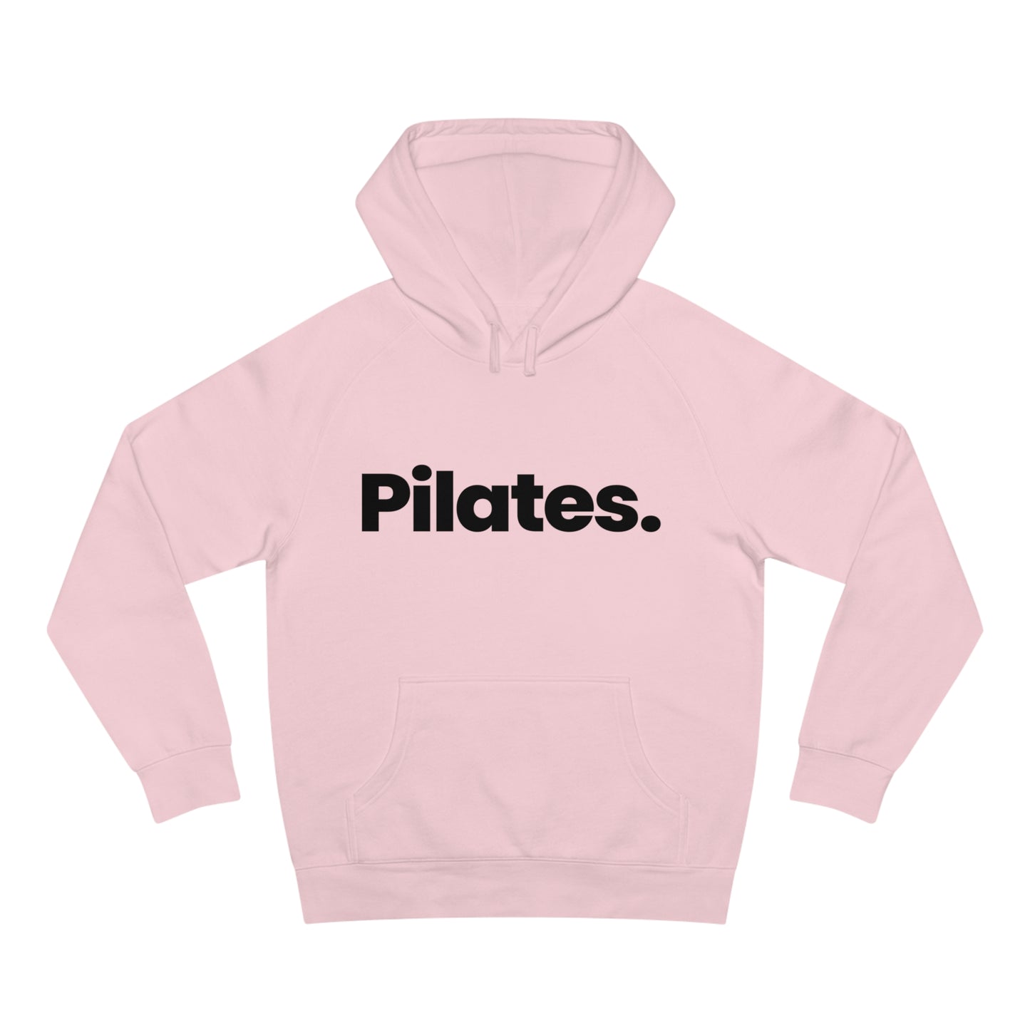 Pilates. Unisex Pink Hoodies