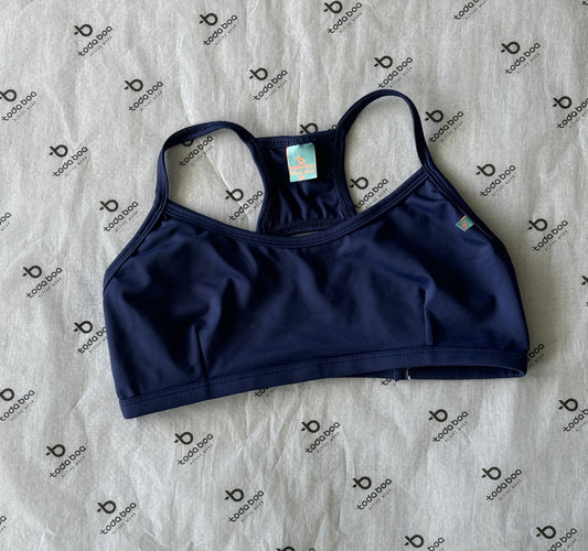 SQUARE BRA Navy Blue