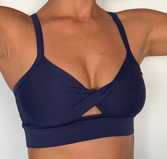 THEORY BRA Navy Blue