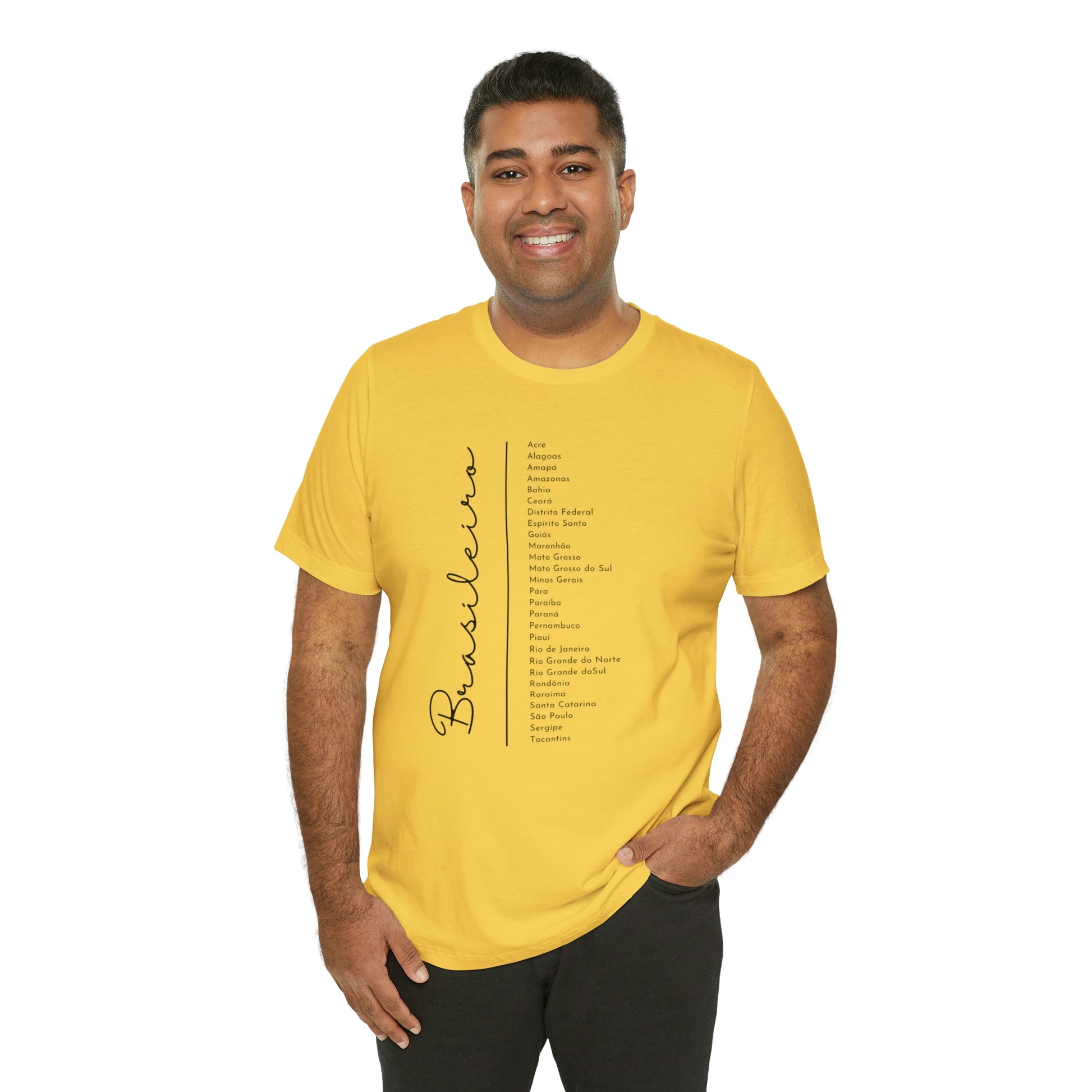 Yellow  Brazilian T-shirt